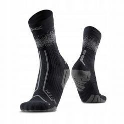 Skarpety unisex X-Socks Trailrun Terraskin Perform Crew X Black/Rhino Grey B130. Czarne skarpetki męskie X-Socks, bez wzorów. Za 119.99 zł.