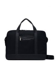 Tommy Hilfiger Torba na laptopa Th Nylon Computer Bag AM0AM14855 Czarny. Czarne torby na laptopa damskie Tommy Hilfiger, bez wzorów, z materiału. Za 649.99 zł.