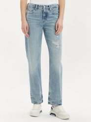 Tommy Hilfiger Jeansy Classic WW0WW41307 Niebieski Straight Fit. Niebieskie jeansy damskie Tommy Hilfiger. Za 359.99 zł.