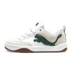 Buty do chodzenia męskie Puma Park Lifestyle. Białe buty sportowe na co dzień męskie Puma, z gumy, bez zapięcia, trekkingowe. Za 249.00 zł.