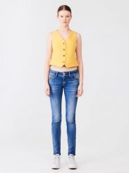 LTB Dżinsy - Slim fit - w kolorze niebieskim rozmiar: W33/L36. Niebieskie jeansy damskie LTB. Za 118.56 zł.