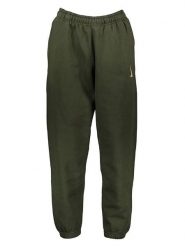 Nike Sportswear Spodnie dresowe "Nike x Billie Eilish" w kolorze khaki rozmiar: XL. Brązowe spodnie dresowe męskie Nike Sportswear, bez wzorów, z dresówki. Za 153.71 zł.