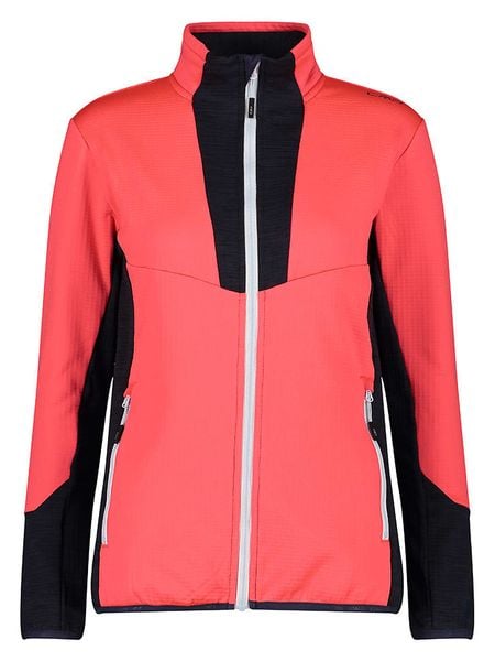 CMP Kurtka polarowa w kolorze koralowym rozmiar: 42. Pomarańczowe kurtki damskie CMP, bez wzorów, z materiału, bez kaptura. Za 145.94 zł.