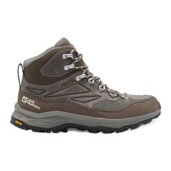Buty trekkingowe męskie Jack Wolfskin Cyrox Texapore Mid. Brązowe buty trekkingowe męskie Jack Wolfskin, z materiału, bez zapięcia. Za 619.99 zł.