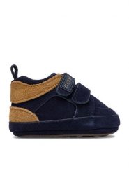 Guess Niechodki CEO-CM251231-1 Granatowy. Niebieskie buty sportowe chłopięce Guess, ze skóry, bez zapięcia. Za 99.99 zł.