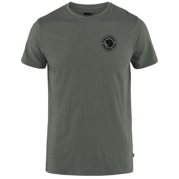 FJALLRAVEN Koszulka męska 1960 LOGO T-SHIRT patina green-XXL. Zielone t-shirty męskie Fjällräven, m, bez wzorów, z bawełny, bez kołnierzyka. Za 181.49 zł.