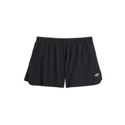 Szorty 4F FNK M1422. Czarne szorty męskie 4f, z materiału, bez kołnierzyka. Za 164.00 zł.
