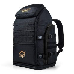 Plecak na trening sportów walki Ground Game Samurai Gold. Czarne plecaki damskie GROUND GAME, bez wzorów, z materiału, sportowe. Za 339.99 zł.