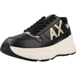 Buty ARMANI EXCHANGE XW003106 AF2740 Czarny. Czarne obuwie treningowe damskie Armani Exchange, na fitness i siłownię. Za 648.99 zł.