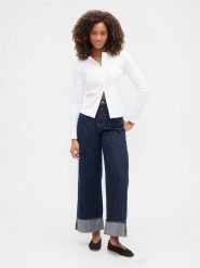 GAP Dżinsy - Comfort fit - w kolorze granatowym rozmiar: W33. Niebieskie jeansy damskie GAP. Za 130.50 zł.