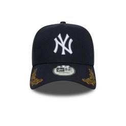Czapka baseballowa New York Yankees Tonal Icone Eframe. Niebieskie czapki męskie New Era, z aplikacjami, z materiału, eleganckie. Za 197.00 zł.