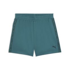 Męskie szorty Essentials Tape 5" PUMA. Szare szorty męskie Puma, bez kołnierzyka. Za 129.00 zł.