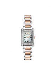 Emporio Armani Zegarek Genni AR11626 Srebrny. Szare, analogowe zegarki damskie Emporio Armani, srebrne. Za 1,349.00 zł.