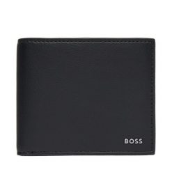 Portfel BOSS. Czarne portfele męskie Boss, bez wzorów. Za 384.99 zł.