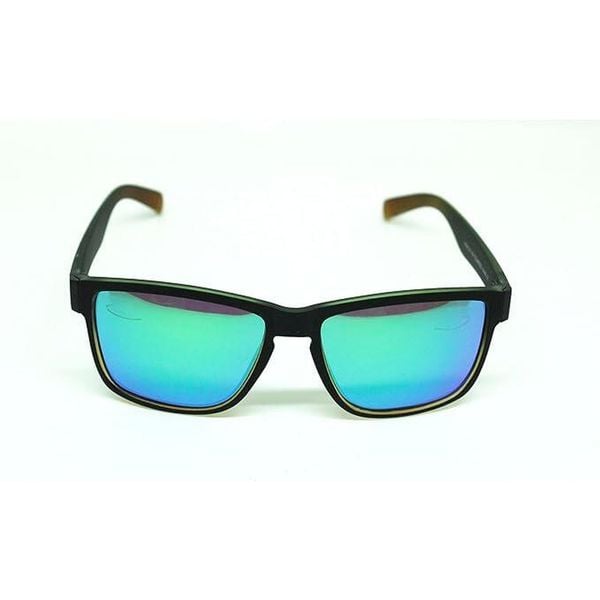 Okulary przeciwsłoneczne - Polaryzacyjne / UV400 (Czarny/Zielony). Zielone okulary przeciwsłoneczne damskie SURF MONKEY. Za 159.95 zł.