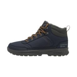 Buty turystyczne męskie Quechua NH100 Mid wodoodporne. Niebieskie buty trekkingowe męskie QUECHUA, na zimę, przed kolano, bez zapięcia, trekkingowe. Za 159.99 zł.
