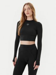 Adidas by Stella McCartney Koszulka techniczna Training JW4566 Czarny Slim Fit. Czarne bluzki sportowe damskie adidas by Stella McCartney, l, bez wzorów, z syntetyku, bez ramiączek. Za 349.99 zł.