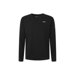 Koszulka z długim rękawem Pepe Jeans Original Basic 2. Czarne koszulki męskie z długim rękawem Pepe Jeans, m, z bawełny. Za 126.25 zł.
