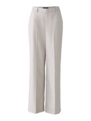 Oui Spodnie w kolorze szarobrązowym rozmiar: 40. Szare spodnie materiałowe damskie Oui, bez wzorów, z materiału. Za 184.89 zł.