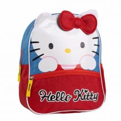 Plecak szkolny Hello Kitty Niebieski. Niebieskie plecaki męskie hello kitty, bez wzorów. Za 91.40 zł.