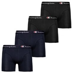 . Niebieskie bokserki męskie CHAMPION, bez wzorów. Za 129.99 zł.