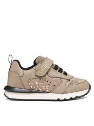 Geox Sneakersy J Fastics Girl J46GZB 0BCBL C5M2X M Beżowy. Brązowe buty sportowe dziewczęce Geox, bez wzorów, ze skóry, bez zapięcia. Za 229.99 zł.
