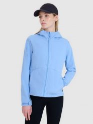Жіноча куртка softshell вітрозахисна мембрана 5000 - темно-синій. Kurtki softshell damskie 4f, l, bez wzorów, z softshellu, bez kaptura. W wyprzedaży za 1,749.90 zł.