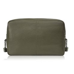 Torebka damska skórzana na ramię zielona pojemna Paolo Peruzzi E-30-GRE. Zielone torebki klasyczne damskie bez wzorów, z materiału, bez dodatków. Za 129.00 zł.