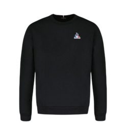 Bluza z okrągłym dekoltem Le Coq Sportif Essentiel N°1. Czarne bluzy bez kaptura męskie Le Coq Sportif, l, z bawełny. Za 325.50 zł.