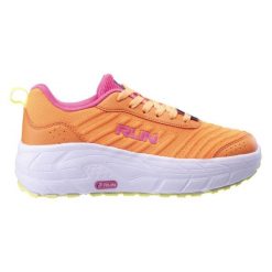 Buty IQ Cross The Line Linki 92800605575 pomarańczowe. Brązowe buty sportowe dziewczęce bez wzorów, z gumy, bez zapięcia. Za 269.90 zł.