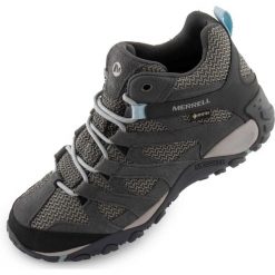 Buty Outdoor Merrell Alverstone Mid Gtx Storm Damskie Szare. Niebieskie obuwie trekkingowe damskie MERRELL. Za 743.99 zł.