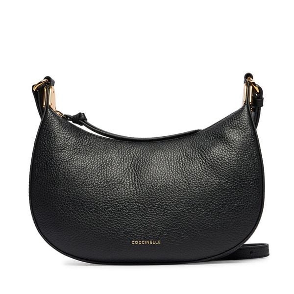 Torebka Coccinelle. Czarne listonoszki damskie Coccinelle, bez wzorów, bez dodatków. Za 1,049.00 zł.