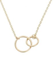 L instant d Or Złoty naszyjnik "Ensemble d'or" z elementem ozdobnym - dł. 40 cm rozmiar: onesize. Żółte naszyjniki damskie L instant d Or, złote. Za 817.99 zł.