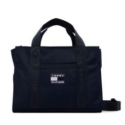 Torebka Tommy Hilfiger. Niebieskie torebki klasyczne damskie Tommy Hilfiger, bez wzorów, bez dodatków. Za 249.99 zł.