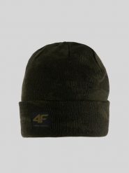 4F Czapka beanie męska - multikolor Uniwersalny. Czapki męskie 4f, na zimę, bez wzorów, z dzianiny, klasyczne. Za 49.99 zł.