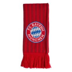 PODSTAWOWY SZALIK FC BAYERN MONACHIUM. Białe szaliki i kominy damskie Adidas, bez wzorów, z dzianiny. Za 109.00 zł.