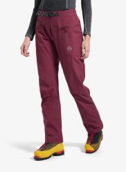 Spodnie w góry damskie La Sportiva Alpine Guide GTX Performance Pants. Czerwone spodnie materiałowe damskie La Sportiva, bez wzorów, z elastanu. Za 1,869.99 zł.
