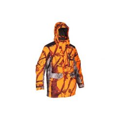Kurtka myśliwska WTP WARM 500 CAMOFLUO. Kurtki męskie SOLOGNAC, m, bez wzorów, z elastanu. Za 439.99 zł.