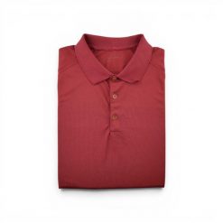 Second life - Nike koszulka polo męska z krótkim rękawem czerwony - Jak nowy. Czerwone koszulki polo męskie Nike, l, bez wzorów, z materiału, bez ramiączek. Za 85.16 zł.