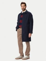 Polo Ralph Lauren Płaszcz wełniany 710B15989001 Granatowy Regular Fit. Niebieskie płaszcze męskie Polo Ralph Lauren, na zimę, l, bez wzorów, z wełny. Za 4,399.00 zł.