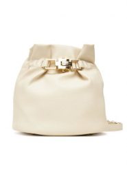 Valentino Torebka Fedora Re VBS9A733 Écru. Torebki klasyczne damskie Valentino, bez wzorów, ze skóry, bez dodatków. Za 349.99 zł.