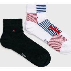 Tommy Hilfiger - Skarpety (2 pack). Skarpetki męskie Tommy Hilfiger, bez wzorów, z bawełny. W wyprzedaży za 34.90 zł.
