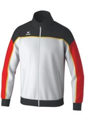 Kurtka z dresu Erima Change By Erima. Białe kurtki treningowe męskie Erima, s, bez wzorów, z dresówki, na fitness i siłownię. Za 232.50 zł.