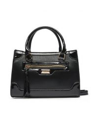 Monnari Torebka BAG2210-K020 Czarny. Czarne torebki klasyczne damskie Monnari, bez wzorów, ze skóry, bez dodatków. Za 119.99 zł.