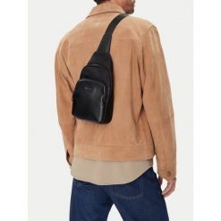 Saszetka GINO ROSSI. Czarne saszetki męskie Gino Rossi. Za 119.99 zł.