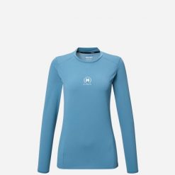 Koszulka z długim rękawem trekkingowa damska MILLET Seneca Ts Ls Uv W UPF40+. Niebieskie topy sportowe damskie Millet, na lato, l, bez wzorów, z elastanu, bez ramiączek. Za 299.00 zł.
