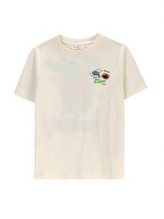 Coccodrillo T-Shirt WC5143209VBD Beżowy Regular Fit. Brązowe t-shirty chłopięce COCCODRILLO, bez wzorów, z bawełny, bez ramiączek. Za 39.99 zł.