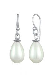 Nenalina Damska zawieszka do uszu Oval Classic z perłą muszlową w srebrze próby 925 Sterling Silver Kolczyki 1 ct Damski. Szare kolczyki damskie Nenalina, z perłą, srebrne. Za 148.99 zł.