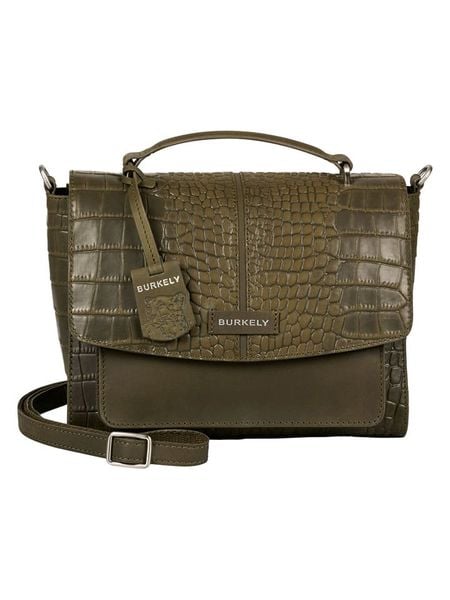Burkely Skórzana torebka "Cool Colbie" w kolorze khaki - 27 x 21 x 6 cm rozmiar: onesize. Brązowe torebki klasyczne damskie Burkely, bez wzorów, z materiału, bez dodatków. Za 245.38 zł.
