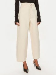 Calvin Klein Jeansy K20K207270 Écru Wide Leg. Jeansy damskie CALVIN KLEIN. Za 389.99 zł.